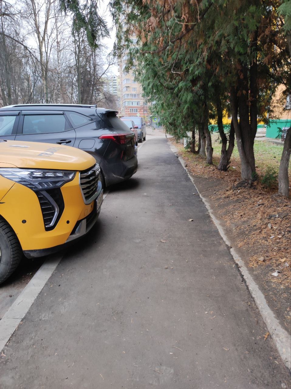 В поселке Люберец по просьбам жителей построили тротуар